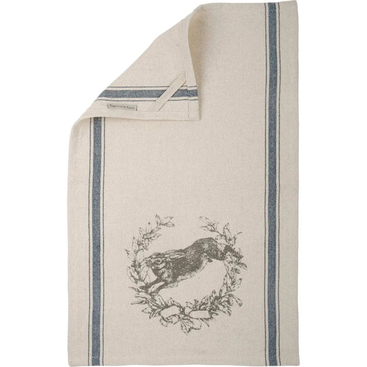 Vintage Style Rabbit Kitchen Towel