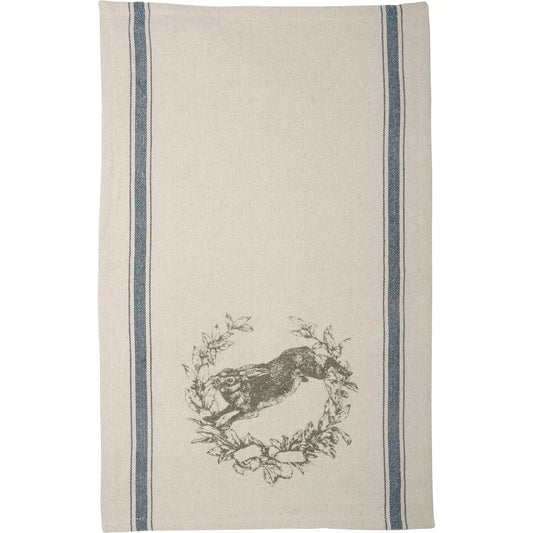 Vintage Style Rabbit Kitchen Towel