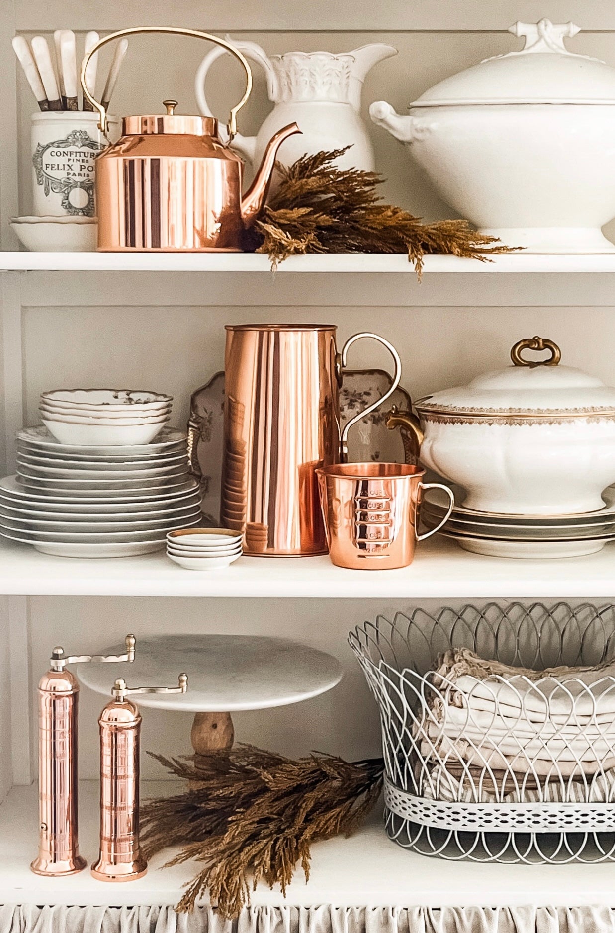 Copper Water Pitcher