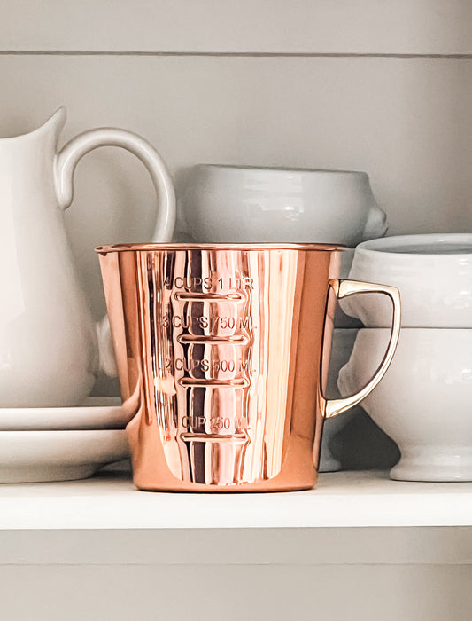 Copper Measuring Cup - Large