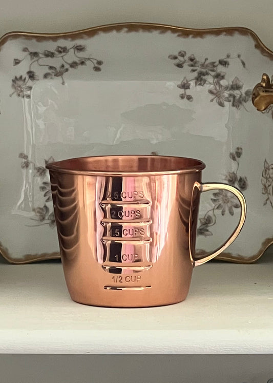 Copper Measuring Cup- 2.5 Cups