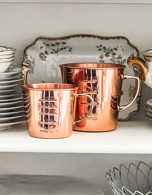 Copper Measuring Cup- 2.5 Cups