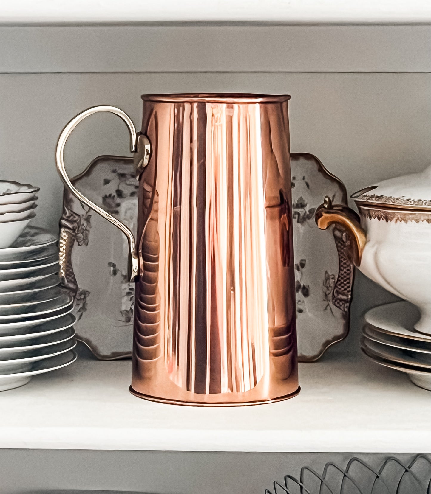 Copper Water Pitcher