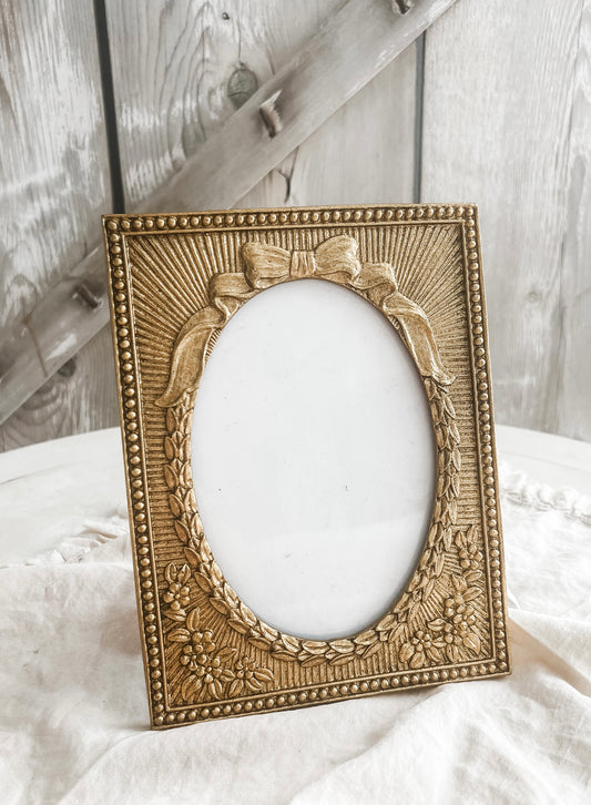 Gilded French Bow Frame