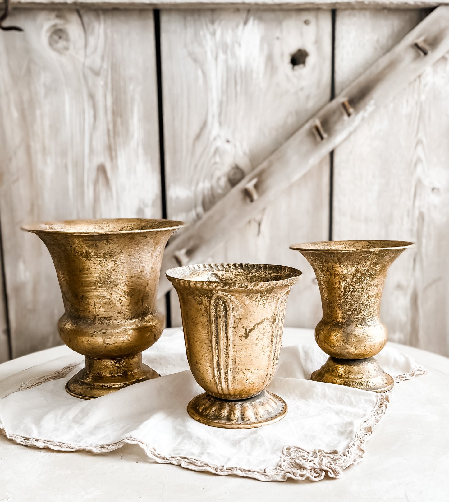 Antoinette Gold Vase