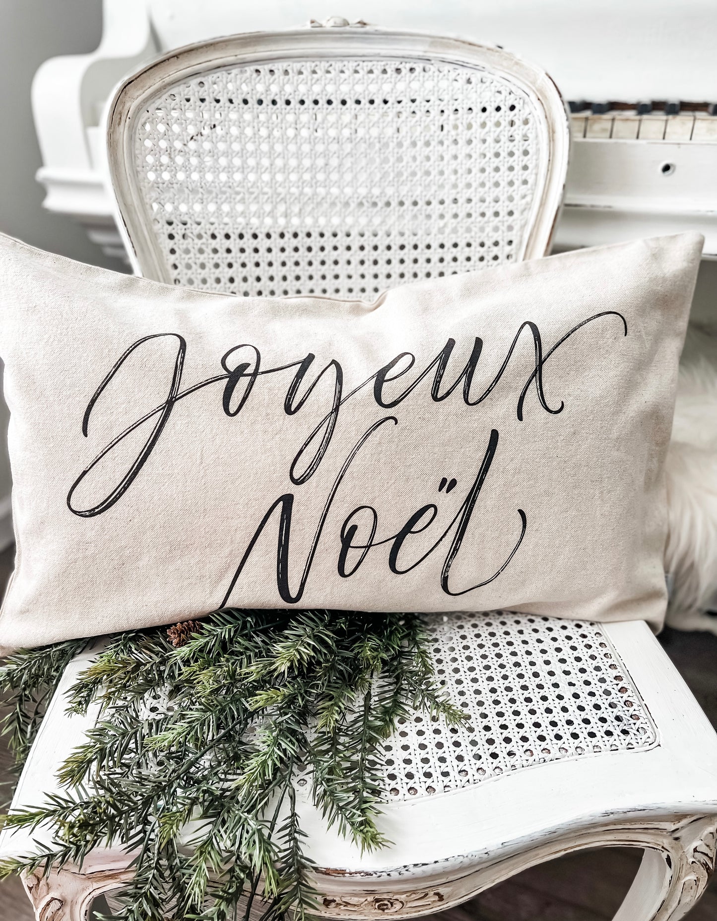 Joyeux Noel Pillow Cover